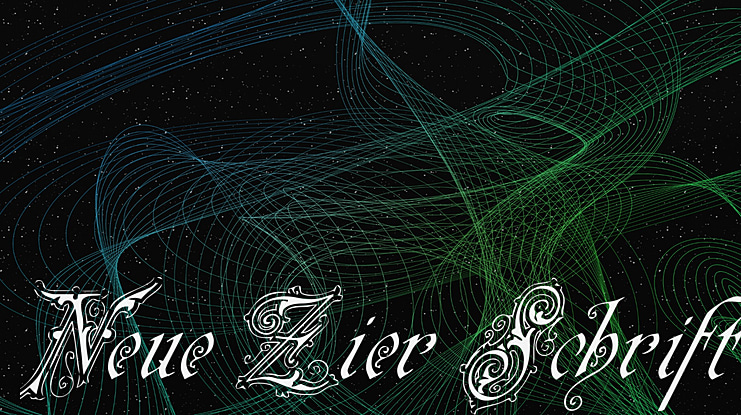 Neue Zier Schrift Font