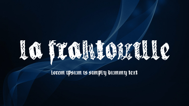 la fraktouille Font