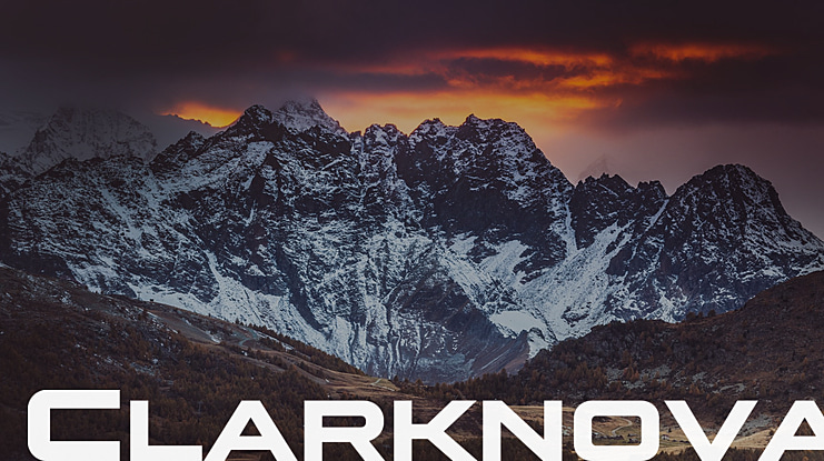 Clarknova Font