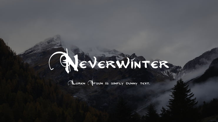 Neverwinter Font Family