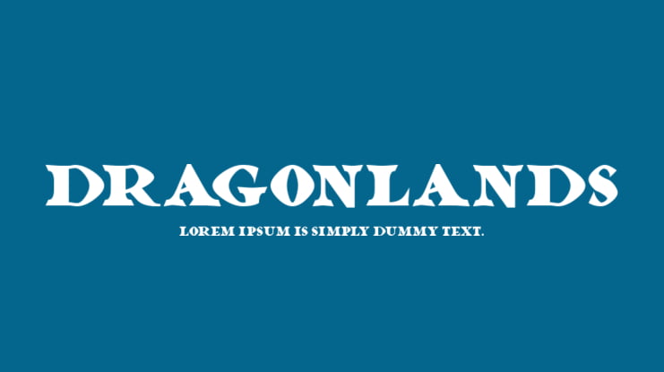Dragonlands Font