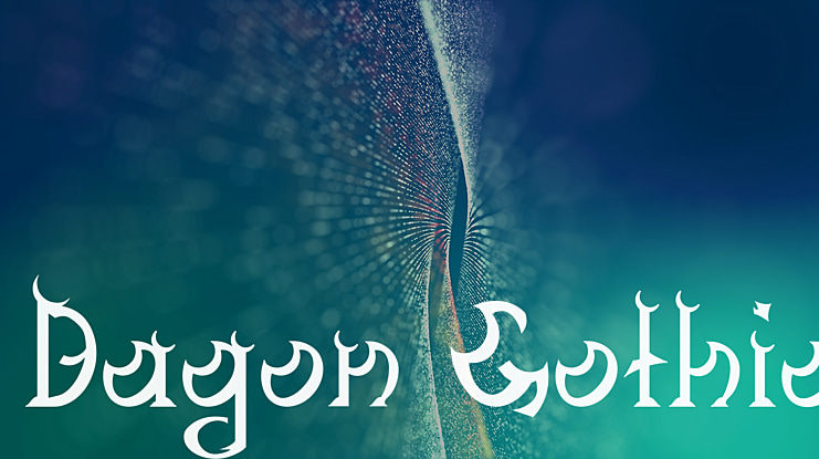 Dagon Gothic Font