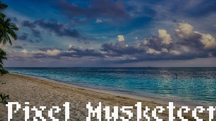 Pixel Musketeer Font