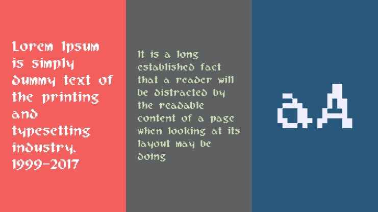 Pixel Musketeer Font