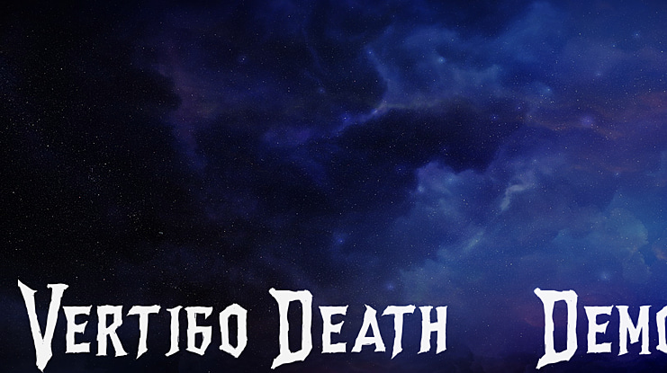 Vertigo Death - Demo Font