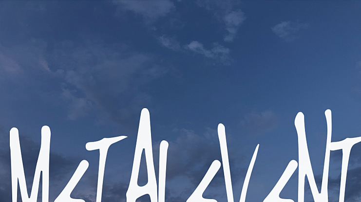 MetalEvent Font