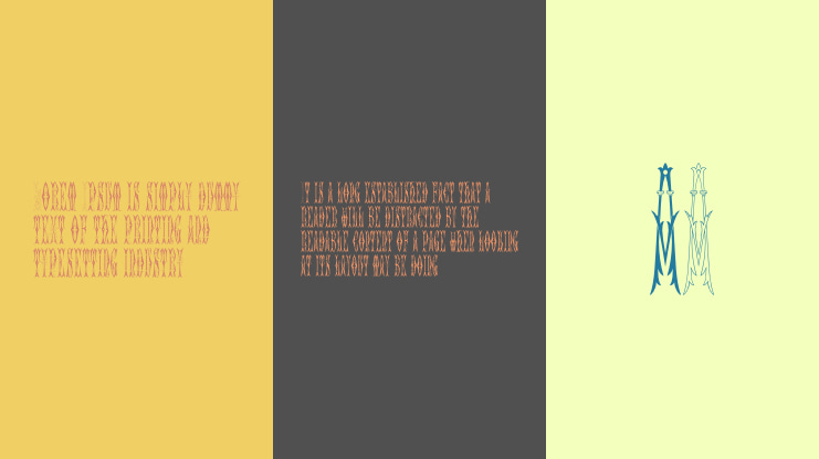 Sajou Fancy Gothic Font