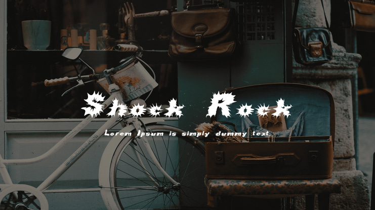 Shock Rock Font