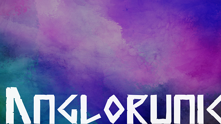 Anglorunic Font