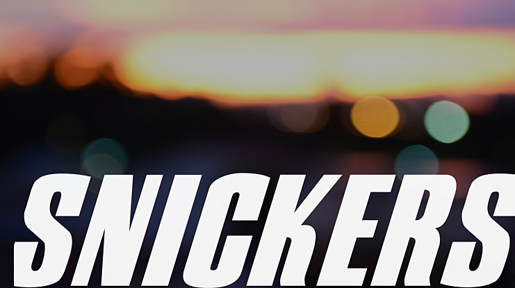 Snickers Font Family