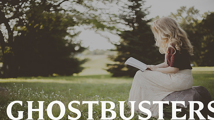 Ghostbusters Font