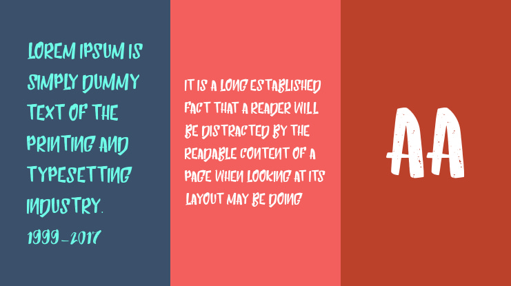 Humblle Rought All Caps Font