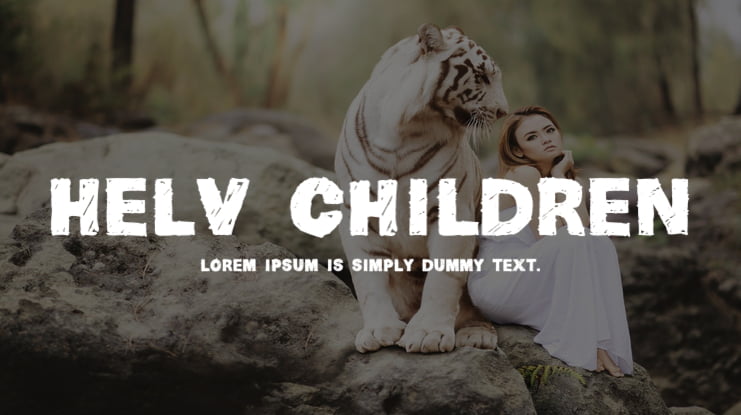 Helv Children Font