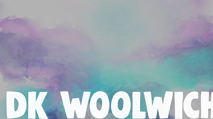 DK Woolwich Font