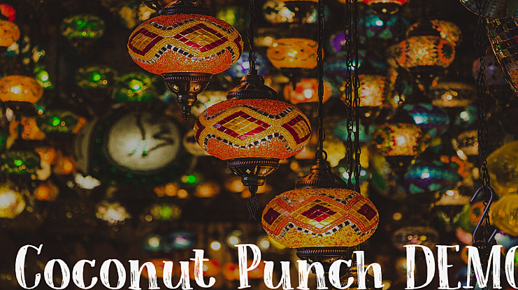 Coconut Punch DEMO Font