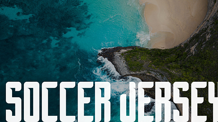 Soccer Jersey Font
