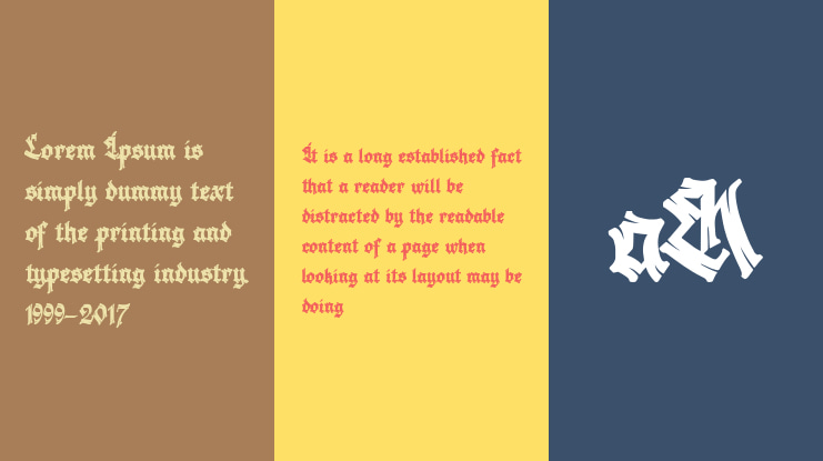 Krakato Fraktur Font