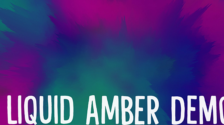 Liquid Amber DEMO Font
