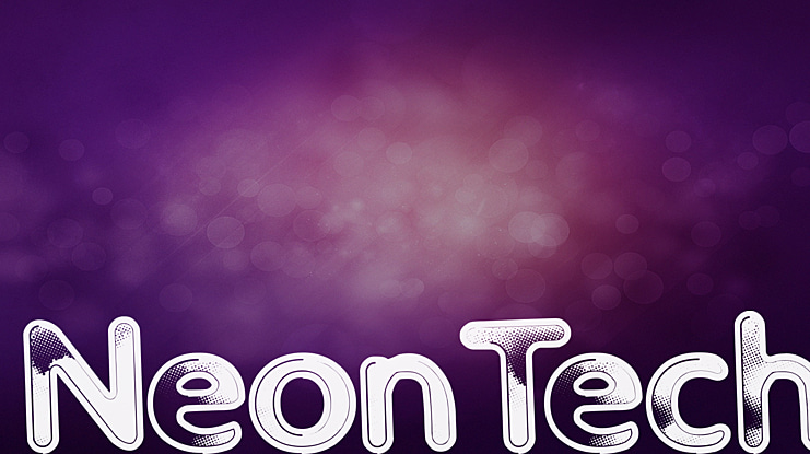 NeonTech Font