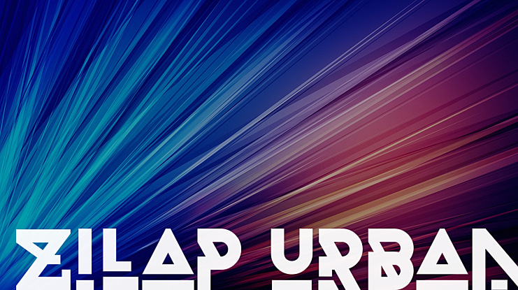 Zilap Urban Font