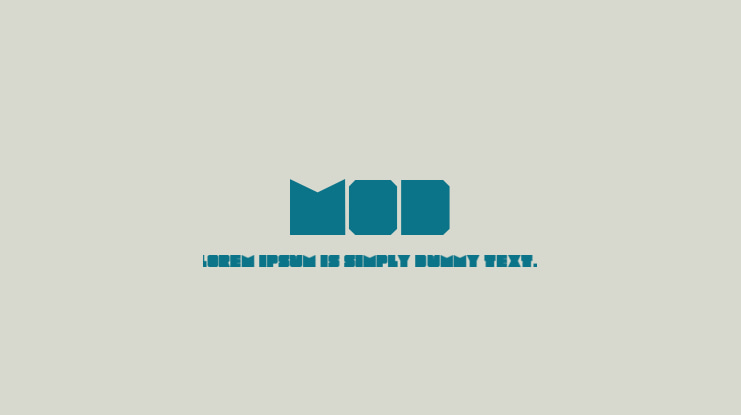 Mod Font