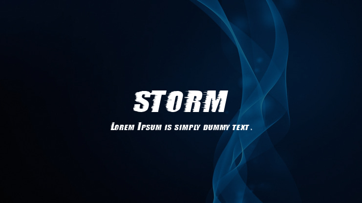 storm Font