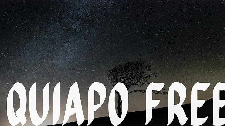Quiapo Free Font