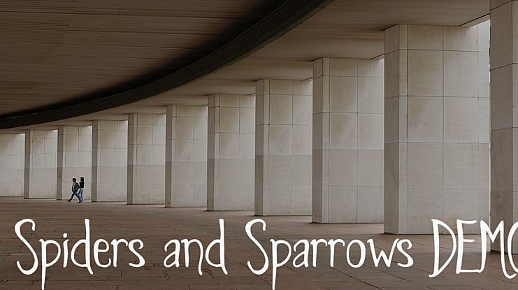 Spiders and Sparrows DEMO Font