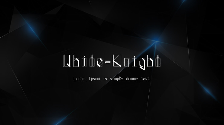 White-Knight Font