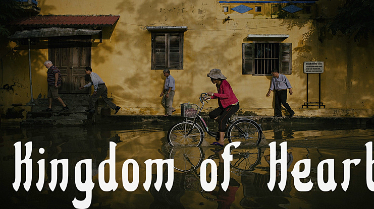 Kingdom of Heart Font