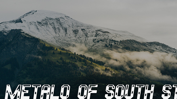 Metalo Of South St Font