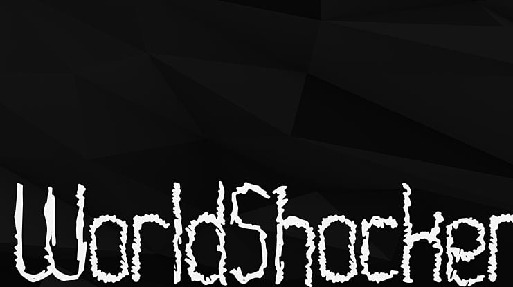 WorldShocker Font