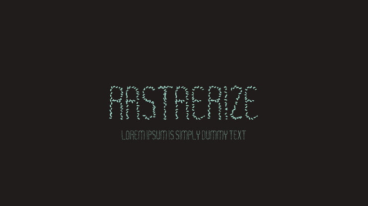 Rastaerize Font
