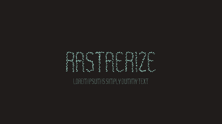 Rastaerize Font