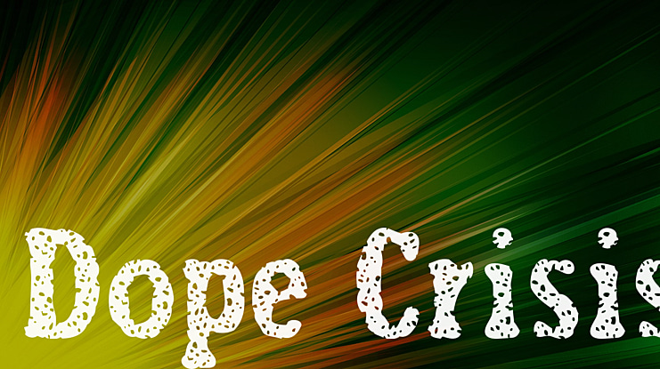 Dope Crisis Font