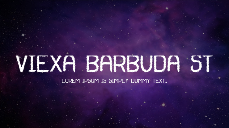 Viexa Barbuda St Font