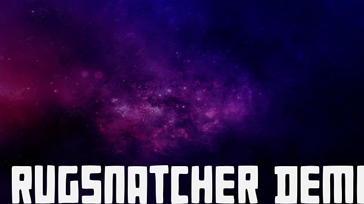 Rugsnatcher DEMO Font