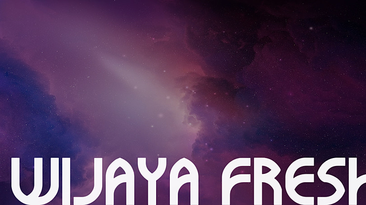 WIJAYA FRESH Font