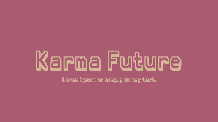 Karma Future Font Family