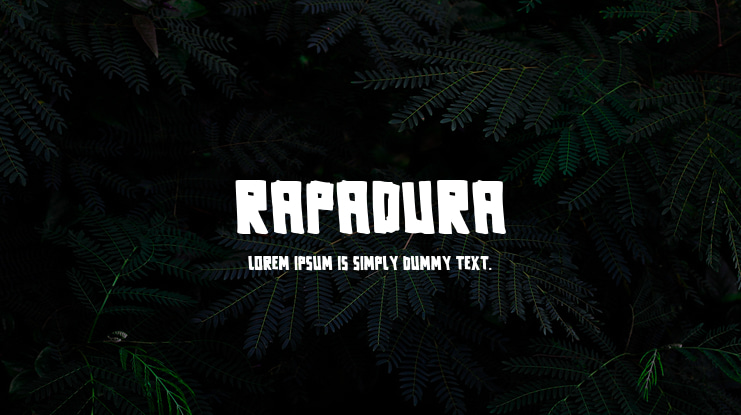 Rapadura Font