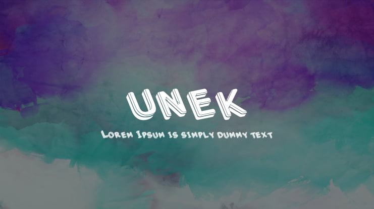 unek Font