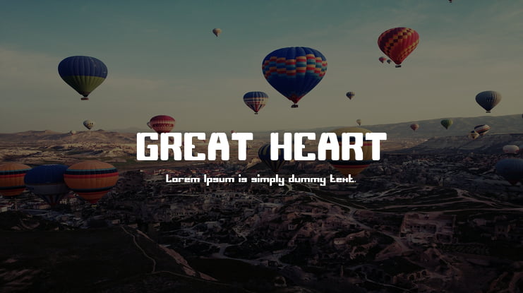GREAT HEART Font