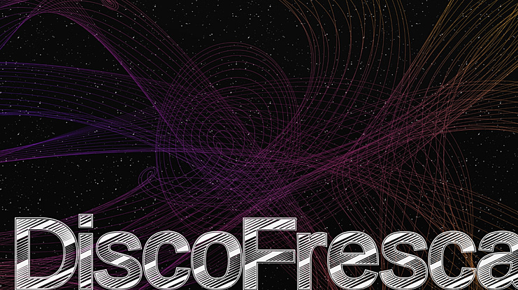 DiscoFresca Font