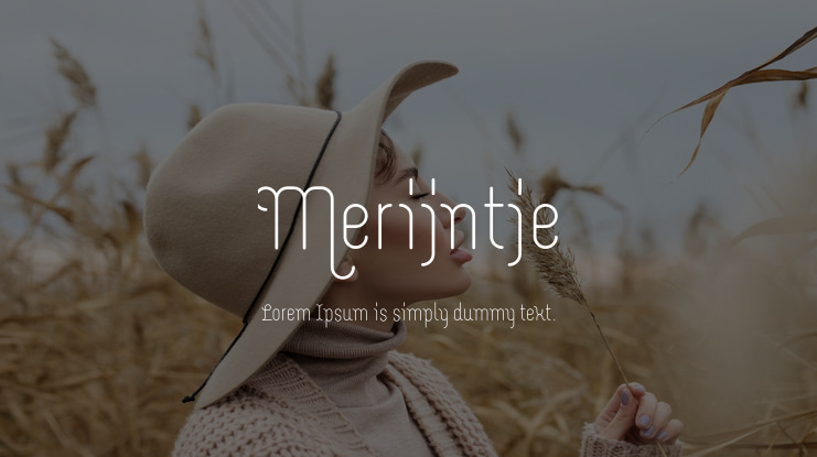 Merijntje Font Family