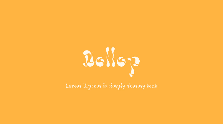 Dollop Font