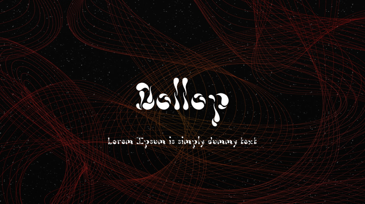 Dollop Font