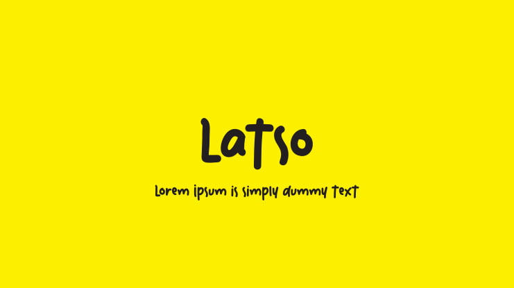 Latso Font