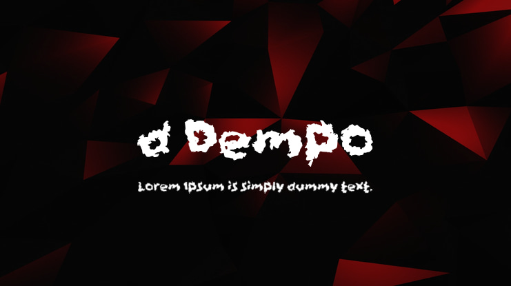 d Dempo Font