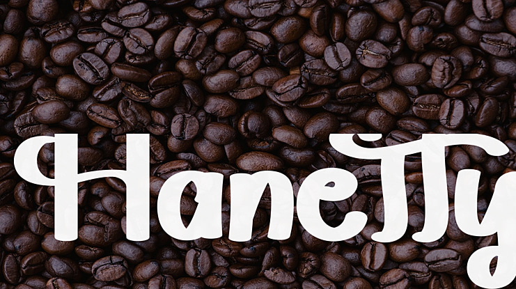 Hanetty Font