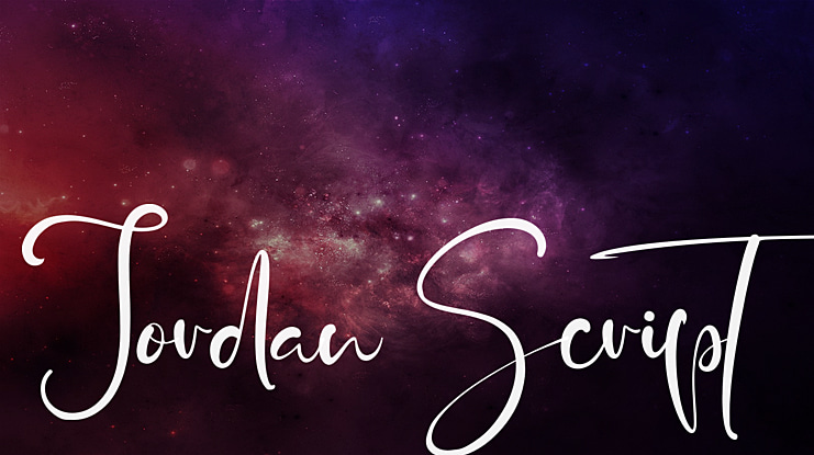 Jordan Script Font
